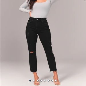 Brand new black mom jeans